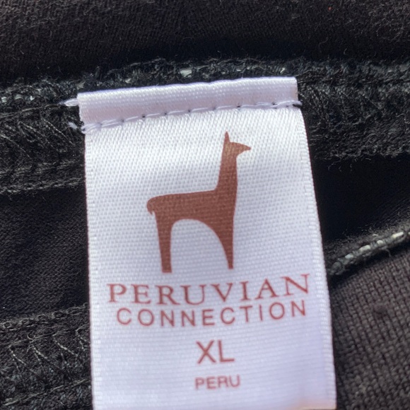 Peruvian Connection Maxi Black Skirt - Picture 2 of 16